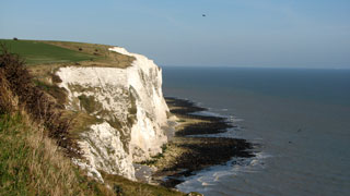 The white cliffs of Dover