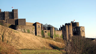 The castle of Dover