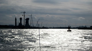 Oostende Hafeneinfahrt